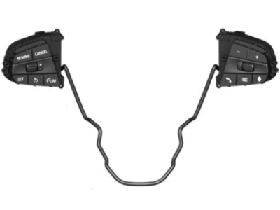 BMW 61-31-9-461-225 SWITCH, MULTIFUNCT. STEERING