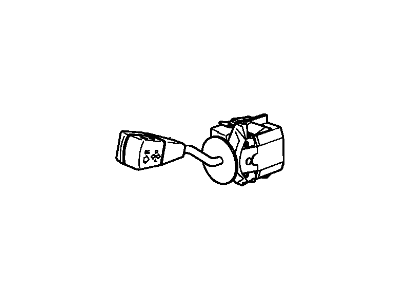 BMW 61-31-1-393-286 Dip-Dim Control Turn Signal Switch