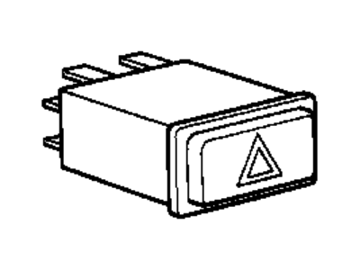 BMW 61-31-1-367-341 HAZARD WARNING SWITCH