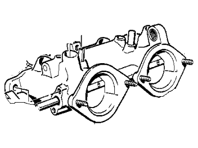 BMW 13-54-1-309-831 Throttle Body