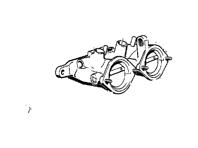 BMW 13-54-1-310-803 Throttle Body