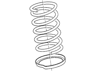 BMW 31-33-1-124-322 Front Lower Coil Spring Pad