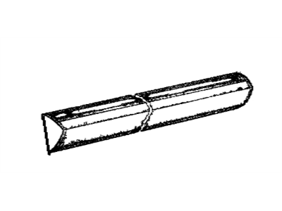 BMW 51-13-1-885-284 Moulding Door Front Right