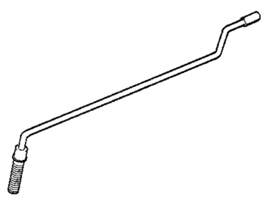 BMW 16-13-1-184-554 Vent Pipe