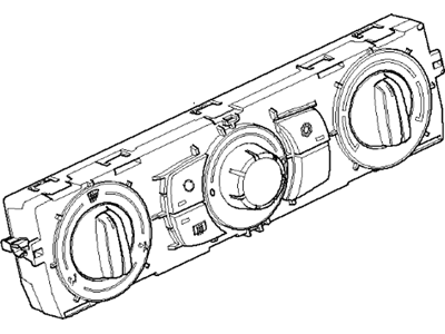 BMW 64-11-9-216-023 Air Conditioning Control