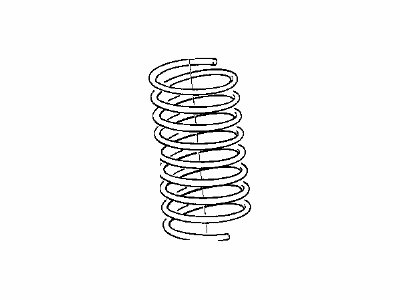 BMW 33-53-1-134-648 Coil Spring