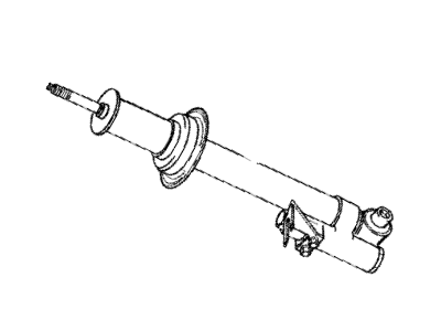 BMW 37-12-1-134-283 Rear Left Shock Absorber