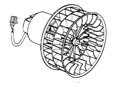 BMW 64-11-8-361-913 Blower Unit