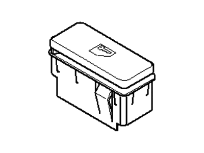 BMW 61-31-8-352-281 Central Locking System Switch