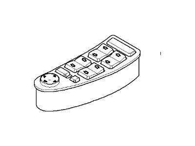 BMW 61-31-8-352-185 Window Switch