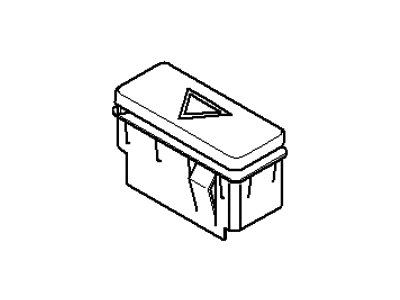 BMW 61-31-8-350-947 Hazard Warning Switch