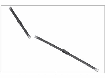 BMW 61-61-2-407-288 Front Wiper Blade Set