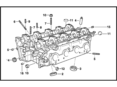 BMW 11-12-1-731-913 Cylinder Head