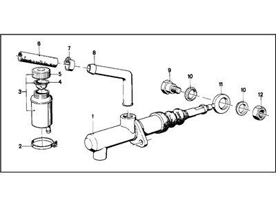 BMW 21-52-1-102-935 Repair Kit Input Cylinder Clutch