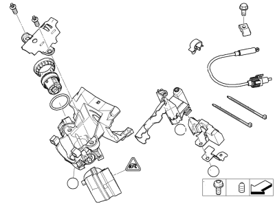 BMW 61-13-1-376-202 Round Receptacle 2.5
