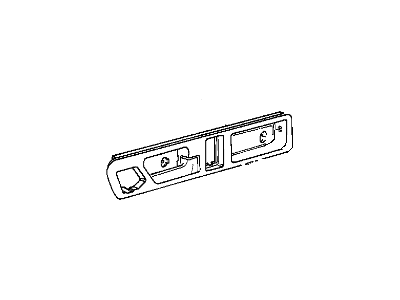 BMW 51-22-8-137-387 Door Handle Inside Left