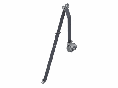 BMW 72-11-7-284-485 Front Left Upper Seat Belt