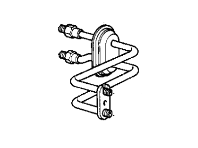 BMW 64-53-8-390-891 Double Pipe