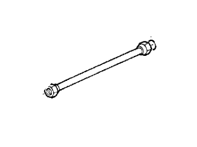 BMW 64-53-8-390-473 Condenser-Dryer Pressure Hose Assy