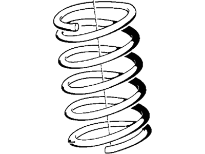 BMW 31-33-1-127-662 Coil Spring
