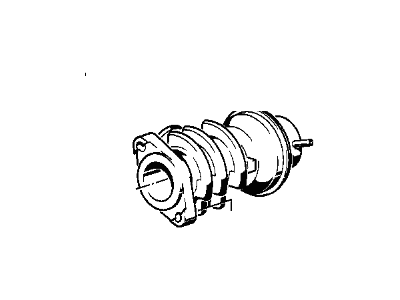 BMW 11-71-1-285-112 Exhaust Gas Valve