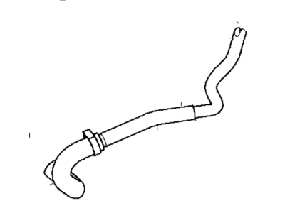 BMW 34-33-7-980-604 Vacuum Pipe