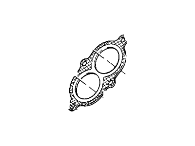 BMW 18-11-1-728-364 Asbestos Free Gasket