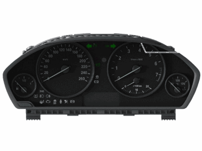 BMW 62-10-5-A03-A19 INSTRUMENT CLUSTER