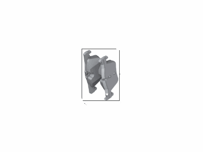 BMW 34-21-6-873-093 Rear Disc Brake Pads