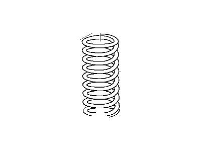 BMW 33-53-2-283-413 Coil Spring, Rear