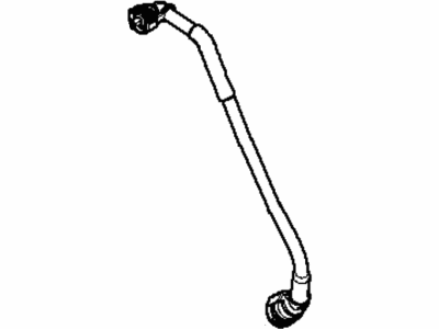 BMW 11-61-7-838-898 Vent Hose