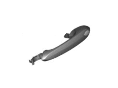BMW 51-21-9-854-991 DOOR HANDLE, PRIMED, OUTER L