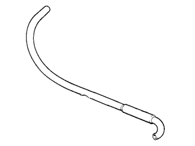 BMW 17-11-1-702-897 Vent Hose