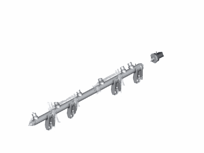 BMW 13-53-7-576-779 High-Pressure Rail