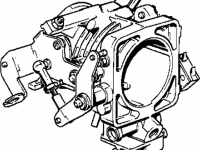 BMW 13-54-1-707-678 Throttle Body