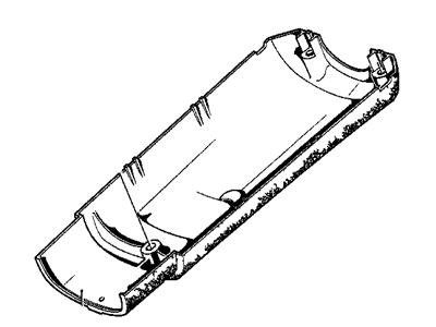 BMW 32-31-1-111-100 Lower Trim Panel