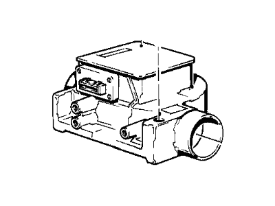 BMW 13-62-1-286-064 Mass Air Flow Sensor