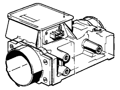 BMW 13-62-1-466-356 Mass Air Flow Meter Sensor