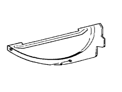 BMW 24-11-1-205-542 Covering Plate