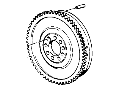 BMW 11-22-1-736-395 Flywheel