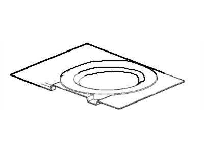 BMW 51-47-8-120-502 Trunk Trim Panel
