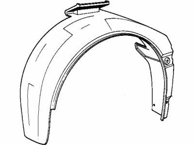 BMW 51-71-1-908-001 Covering Left