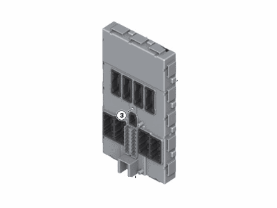BMW 61-35-5-A0B-B61 BODY DOMAIN CONTROLLER BDC