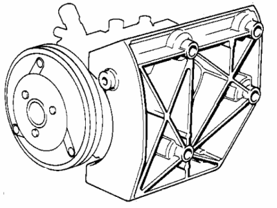 BMW 64-55-1-710-471 Supporting Bracket