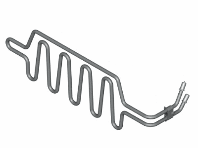 BMW 17-21-7-795-456 Power Steering Loop