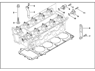 BMW 11-12-1-407-805 Gasket Set Cylinder Head Asbestos Free