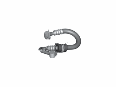 BMW 64-53-9-321-594 Suction Pipe Evaporator-Compressor