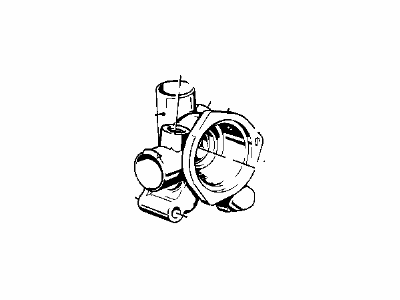 BMW 11-53-1-730-470 Thermostat Housing