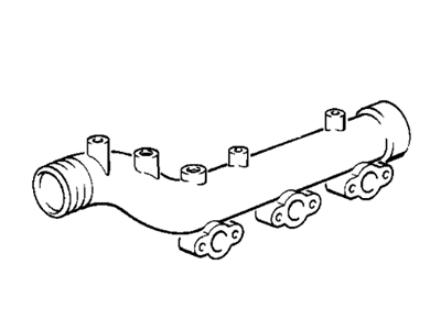 BMW 11-53-1-315-271 Radiator Line