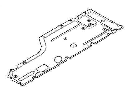 BMW 51-71-7-033-757 Underbody Panelling, Left